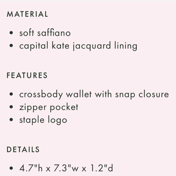 24hr SALE! ♠️ KATE SPADE handbag NWT! - Picture 8 of 8